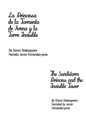 cover image of La Princesa de la Tormenta de Arena y la Torre Invisible